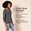 Amazon Essentials Damen Leichter, Langärmeliger Pullover Mit Rundhalsausschnitt (Erhältlich in Übergröße), Burgunderrot, XXL