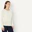 Amazon Essentials Damen Leichter, Langärmeliger Pullover Mit Rundhalsausschnitt (Erhältlich in Übergröße), Blasser Pfirsich, XXL