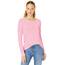 Amazon Essentials Damen Leichter, Langärmeliger Pullover Mit Rundhalsausschnitt (Erhältlich in Übergröße), Hellrosa, XXL