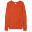 Amazon Essentials Damen Leichter, Langärmeliger Pullover Mit Rundhalsausschnitt (Erhältlich in Übergröße), Rostfarben, XXL