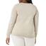 Amazon Essentials Damen Leichter, Langärmeliger Pullover Mit Rundhalsausschnitt (Erhältlich in Übergröße), Haferbeige Meliert, XXL