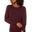 Amazon Essentials Damen Leichter, Langärmeliger Pullover Mit Rundhalsausschnitt (Erhältlich in Übergröße), Burgunderrot, XXL
