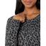 Amazon Essentials Damen Leichter, Langärmeliger Pullover Mit Rundhalsausschnitt (Erhältlich in Übergröße), Grau Gepardenaufdruck, XXL