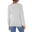 Amazon Essentials Damen Leichter, Langärmeliger Pullover Mit Rundhalsausschnitt (Erhältlich in Übergröße), Hellgrau Meliert, XXL