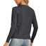 GRECERELLE Strickjacke Damen mit Knöpfen und V Ausschnitt Leichte und sommerliche Cardigan Damen Eleganter mit Spitze (Dunkelgrau, L)