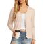 GRECERELLE Strickjacke Damen mit Knöpfen und V Ausschnitt Leichte und sommerliche Cardigan Damen Eleganter mit Spitze (Aprikose, XL)