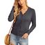 GRECERELLE Strickjacke Damen mit Knöpfen und V Ausschnitt Leichte und sommerliche Cardigan Damen Eleganter mit Spitze (Dunkelgrau, L)