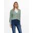 ONLY Damen Onlcarol KNT Noos L/S Cardigan Sweater, Hellgrün (Chino), M