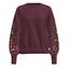 Onlbrooke L/S O-Neck Flower SWT Noos