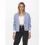 ONLY Damen Onlcarol Nice L/S Cardigan Knt Noos Strickjacke, Blue Heron, 3XL