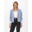 ONLY Damen Onlcarol Nice L/S Cardigan Knt Noos Strickjacke, Blue Heron, 3XL