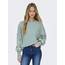 ONLY Female Sweatshirt Normal geschnitten Rundhals Gerippte Ärmelbündchen Tief angesetzte Schulter Sweatshirt