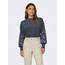 Onlbrooke L/S O-Neck Flower SWT Noos