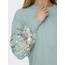 ONLY Damen Onlbrooke L/S O-Neck Flower SWT Noos, Gray Mist, XXL