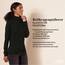 Amazon Essentials Damen Leichter, Langärmeliger Rollkragenpullover, Klassischer Schnitt (Erhältlich In Übergröße), Kamelbraun Marineblau Platzierter Streifen, L