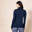 Amazon Essentials Damen Leichter, Langärmeliger Rollkragenpullover, Klassischer Schnitt (Erhältlich In Übergröße), Marineblau, XXL