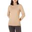 Amazon Essentials Damen Leichter, Langärmeliger Rollkragenpullover, Klassischer Schnitt (Erhältlich In Übergröße), Kamelbraun Meliert, XXL