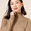 Amazon Essentials Damen Leichter, Langärmeliger Rollkragenpullover, Klassischer Schnitt (Erhältlich In Übergröße), Taupe Meliert, XL