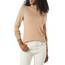 Amazon Essentials Damen Leichter, Langärmeliger Rollkragenpullover, Klassischer Schnitt (Erhältlich In Übergröße), Taupe Meliert, XXL