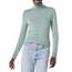 Amazon Essentials Damen Leichter, Langärmeliger Rollkragenpullover, Klassischer Schnitt (Erhältlich In Übergröße), Salbeigrün Meliert, XL