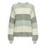 ONLY Damen Onlatia L/S Stripe Pullover KNT Noos Sweater, Silt Green,L