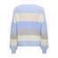 ONLY Damen Onlatia L/S Stripe Pullover KNT Noos Sweater, Kentucky Blue,XL