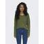 ONLY Damen ONLCAMILLA V-Neck Strickpullover 2-Pack, Winter Moss Melange/Schwarz, XS