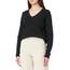 ONLY Damen Onlcamilla V-neck L/S Knt Noos Pullover, Schwarz, XXS EU
