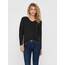 ONLY Damen ONLCAMILLA V-Neck Strickpullover 2-Pack, Blue Mirage Melange/Dark Grey Melange, XS