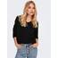 ONLY Damen ONLCAMILLA V-Neck Strickpullover 2-Pack, Winter Moss Melange/Schwarz, XS