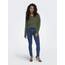 ONLY Damen ONLCAMILLA V-Neck L/S Strickpullover KNT 15204588, Winter Moss/Detail:melange ,M