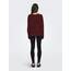 ONLY Damen ONLCAMILLA V-Neck L/S Strickpullover KNT 15204588, Spiced Apple/Detail:melange ,M