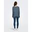 ONLY Damen ONLCAMILLA V-Neck Strickpullover 2-Pack, Blue Mirage Melange/Dark Grey Melange, S