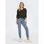 ONLY Damen Onlcamilla V-neck L/S Knt Noos Pullover, Mulch, S EU