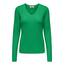 ONLY Damen ONLCAMILLA V-Neck L/S Strickpullover KNT 15204588, Green Bee,S