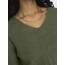 ONLY Damen ONLCAMILLA V-Neck L/S Strickpullover KNT 15204588, Winter Moss/Detail:melange ,M