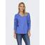 ONLY Damen ONLCAMILLA V-Neck L/S Strickpullover KNT 15204588, Ultramarine/Detail:Melange,S