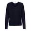 ONLY Damen ONLCAMILLA V-Neck L/S Strickpullover KNT 15204588, Night Sky,S