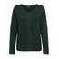 ONLY Damen ONLCAMILLA V-Neck L/S Strickpullover KNT 15204588, Scarab/Detail:melange ,S