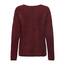 ONLY Damen ONLCAMILLA V-Neck L/S Strickpullover KNT 15204588, Spiced Apple/Detail:melange ,M