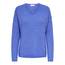 ONLY Damen ONLCAMILLA V-Neck L/S Strickpullover KNT 15204588, Ultramarine/Detail:Melange,XS