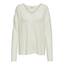 ONLY Damen ONLCAMILLA V-Neck L/S Strickpullover KNT 15204588, Birch/Detail:Melange,M