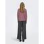 ONLY Damen ONLCAMILLA V-Neck L/S Strickpullover KNT 15204588, Crushed Berry/Detail:Melange,M