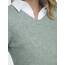ONLY Damen ONLCAMILLA V-Neck L/S Strickpullover KNT 15204588, Blue Surf ,L