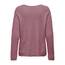 ONLY Damen ONLCAMILLA V-Neck L/S Strickpullover KNT 15204588, Crushed Berry/Detail:Melange,M