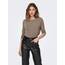 ONLY Damen Onlglamour 3/4 Top JRS Noos Langarmshirt, Walnut, S