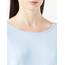 ONLY Damen Onlmoster 3/4 Shoulder Tape Cs Top, Cashmere Blue/Detail:melange, S