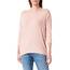ONLY Damen Onlmoster 3/4 Shoulder Tape Cs Top, Misty Rose/ Melange, M
