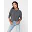 ONLY Damen Onlglamour 3/4 JRS Noos Top, Dark Grey Melange, L EU