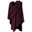PULI Damen Poncho Schal Cashmere Feeling Strick Cape Cardigan Für Frauen Geschenk Für Mutter